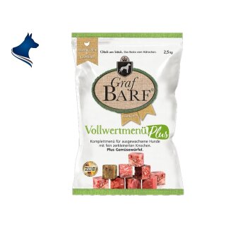 Barf Vollwertmenü Plus Hähnchen (2,5kg)